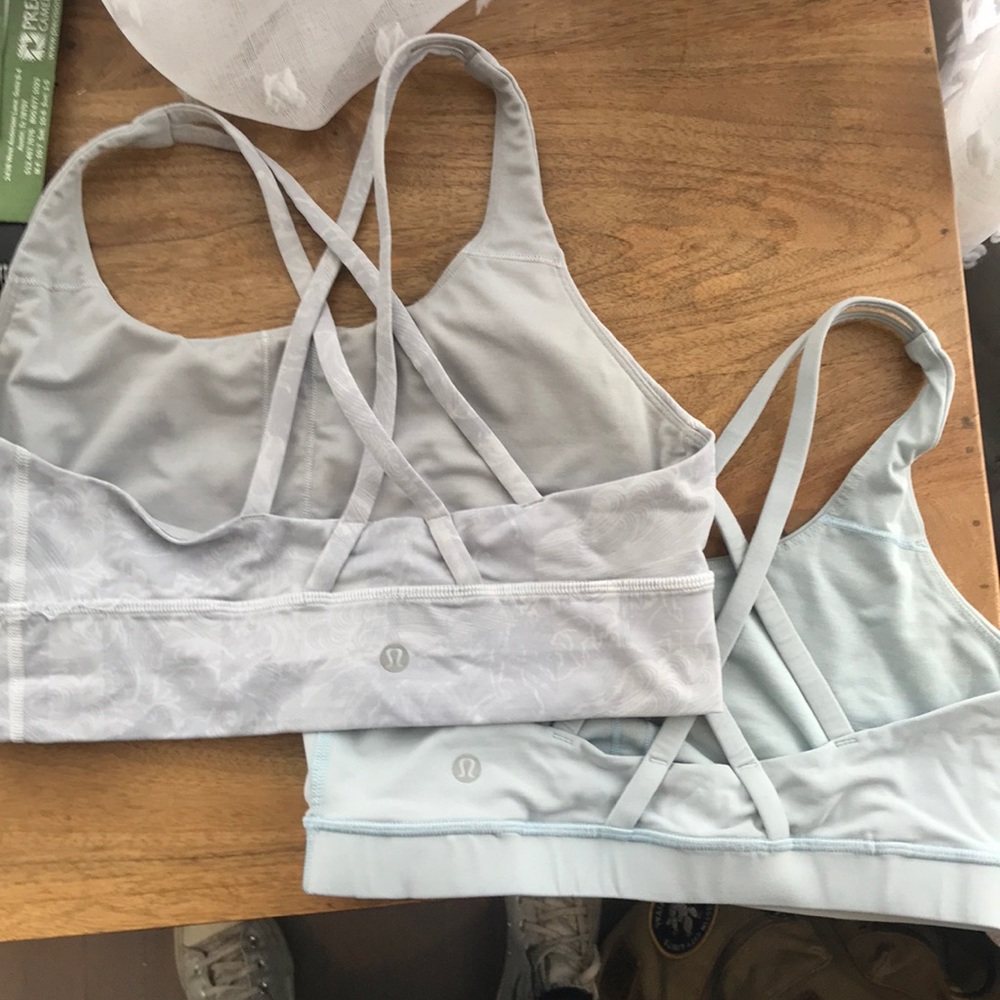2 lululemon sports bras!